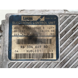 ECU MOTOR LUCAS DCU R04010028B PSA 9630466980 80768D