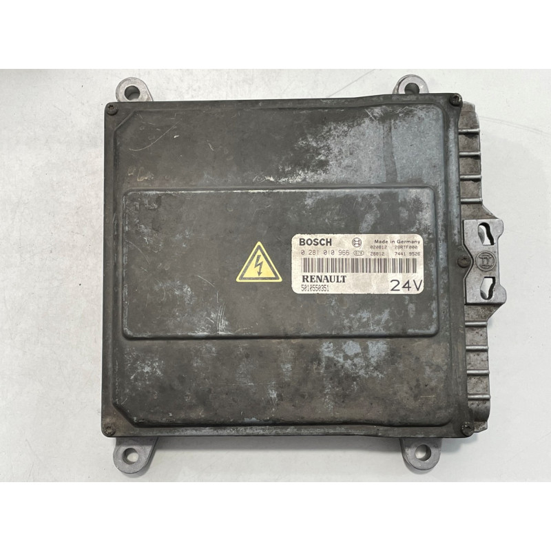 ECU MOTOR BOSCH EDCMS6.3 0281010966 RENAULT 5010550351