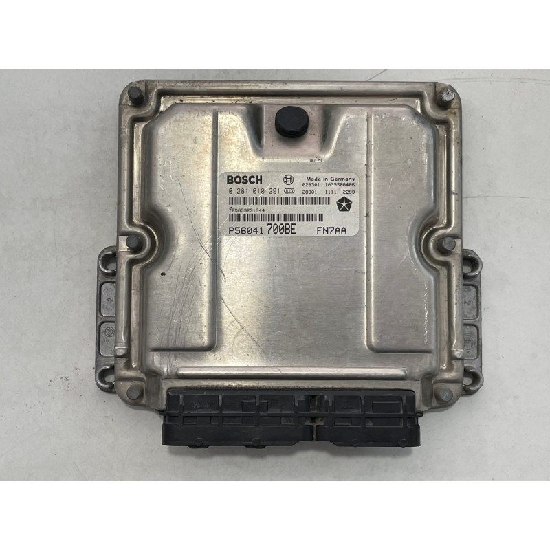 ECU BOSCH EDC15C5-7.18 0281010291 JEEP CHEROKEE II (KJ) 2.5 CRD 105KW 143HP P56041700BE / SW 1037363859 / WITH IMMO OFF