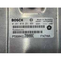 ECU BOSCH EDC15C5-7.18 0281010291 JEEP CHEROKEE II (KJ) 2.5 CRD 105KW 143HP P56041700BE / SW 1037363859 / WITH IMMO OFF