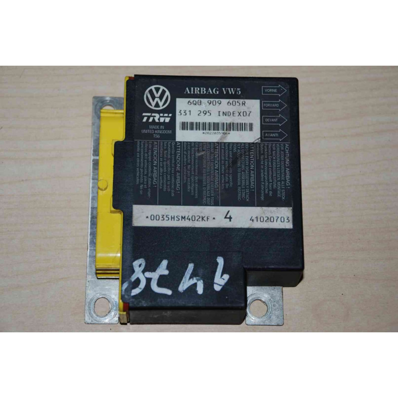 ECU AIRBAG TRW 331295 VAG 6Q0909605R