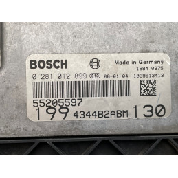 ECU MOTOR BOSCH EDC16C39-5.W1 0281012899 FIAT 55205597