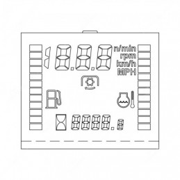 MINITOOLS SEPDISP43V2 - DISPLAY CUADRO MASSEY FERGUSON / JOHN DEERE 56x47mm