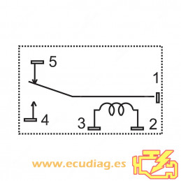 RELE NEXEM / KEMET / NEC / TOKIN EX1-2U1S - NUEVO