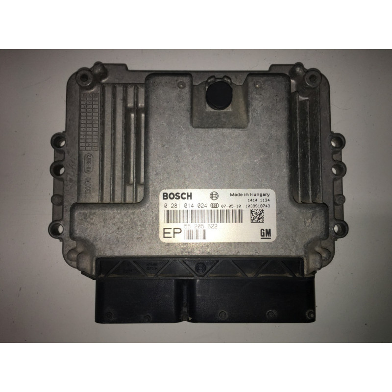 ECU BOSCH EDC16C39-5.12 0281014024 OPEL ZAFIRA B (A05) 1.9 CDTI 110KW 150HP 55205622 EP - SW / 1037383479