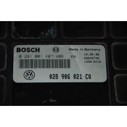 ECU MOTOR BOSCH EDC1.3.3 MSA12-6.5 0281001407/408 VAG 028906021CQ