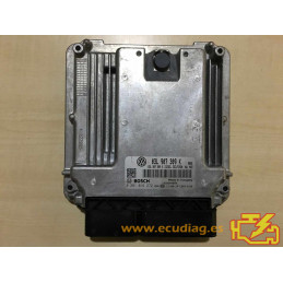 ECU MOTOR BOSCH EDC17CP20-2.7 0281016272 VOLKSWAGEN T5 03L907309K 03L907309M 03L906019DG 9132