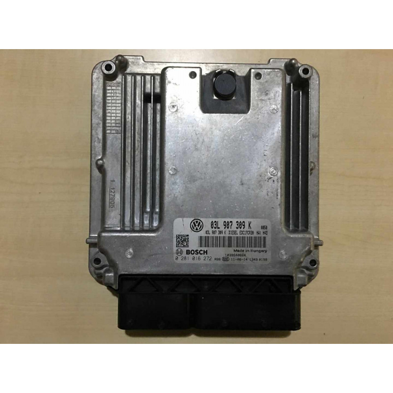 ECU MOTOR BOSCH EDC17CP20-2.7 0281016272 VOLKSWAGEN T5 03L907309K 03L907309M 03L906019DG 9132