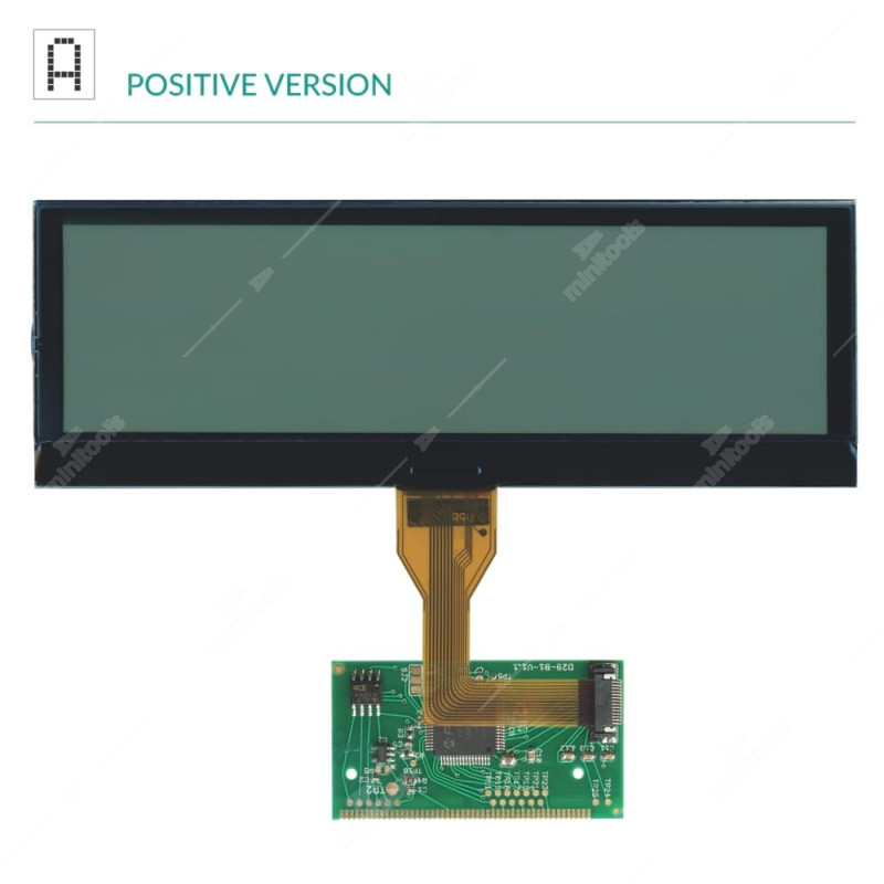 MINITOOLS SEPDISP29P - DISPLAY ORDENADOR DE ABORDO PSA (VERSION POSITIVA / PANTALLA BLANCA)