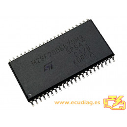 FLASH MEMORY ST M29F200BB70M3 2 Megabit (256Kb x 8 Bit / 128Kb x 16 Bit) SOP-44 - REFURBISHED