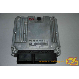 ECU MOTOR BOSCH EDC17C64-2.5 0281018498 VOLKSWAGEN GOLF VIII (AU) 2.0 TDI 110KW 150CV CRBC 04L907309D SW 04L906021DS 5514