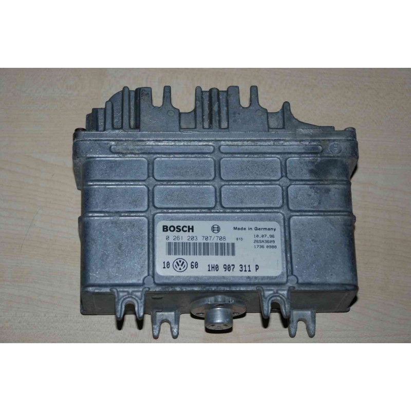 ECU MOTOR BOSCH MA1.2.3 0261203707/708 VAG 1H0907311P