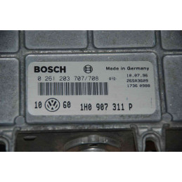 ECU MOTOR BOSCH MA1.2.3 0261203707/708 VAG 1H0907311P