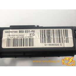 BSI E01-00 SIEMENS S118085320E CITROEN XSARA PICASSO I (N68) 9653667580 HG - SW 9659705780 / 15.1E / 151E - VIRGEN