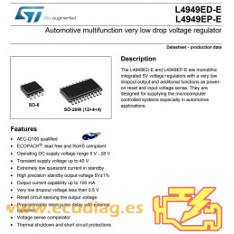 VOLTAGE REGULATOR ST 4949ED...