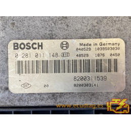 ECU BOSCH EDC15C13-6.1 0281011148 RENAULT LAGUNA II 1.9 DCI 100CV 8200311539 8200303141 - SW 1037368933 8200369715 - VIRGEN