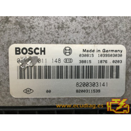 ECU BOSCH EDC15C13-6.1 0281011148 RENAULT LAGUNA II 1.9 DCI 120CV 8200311539 8200303141 - SW 1037368934 8200369712 - VIRGEN