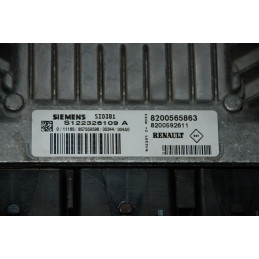 ECU SIEMENS SID301 S122326109A RENAULT MEGANE II 1.5 DCI 105CV 8200565863 8200592611 -  SW 8200566056 - VIRGEN - AUTOCODIFICABLE