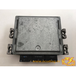 ECU SIEMENS SID301 S122326109A RENAULT SCENIC II 1.5 DCI 105CV 8200565863 8200592611 -  SW 8201005907 - VIRGEN - AUTOCODIFICABLE