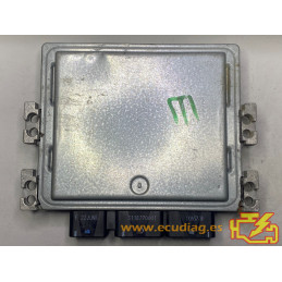 ECU SIEMENS SID301 S122326109A RENAULT MEGANE II 1.5 DCI 105CV 8200565863 8200592611 -  SW 8201005925 - VIRGEN - AUTOCODIFICABLE