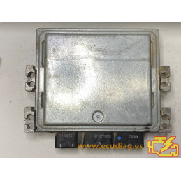 ECU SIEMENS SID301 S122326109A RENAULT MEGANE II 1.5 DCI 105CV 8200565863 8200592611 -  SW 8201005925 - VIRGEN - AUTOCODIFICABLE