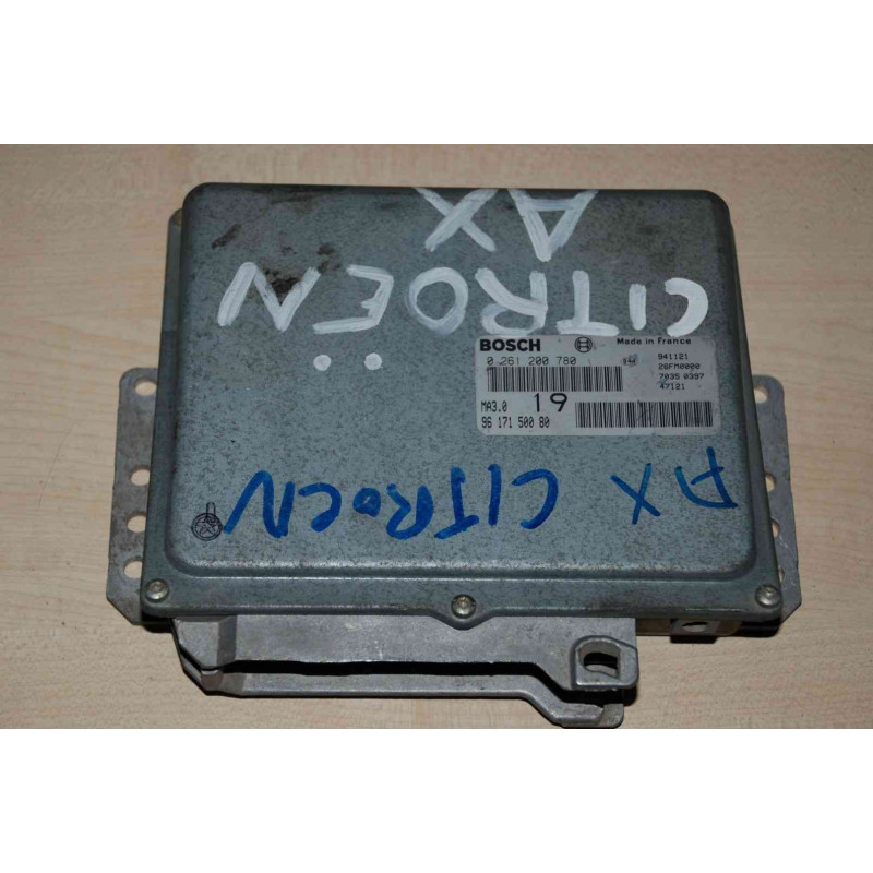 ECU MOTOR BOSCH MA3.0 0261200780 PSA 9617150080