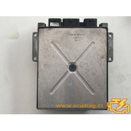 ECU MOTOR VISTEON DCU-102 PSA HW 9661256980 SW 9663289080 - CON INMOVILIZADOR ANULADO (INMO / IMMO OFF)