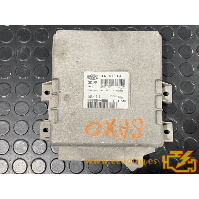 ENGINE ECU MAGNETI MARELLI IAW 1AP.40 16254.114 PSA 9629244580