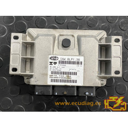 ENGINE ECU MAGNETI MARELLI IAW 6LP1.38 16.560.174 PSA HW 9654792980 SW 9657009280 - WITH DISABLED IMMOBILIZER (IMMO OFF)