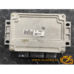 ENGINE ECU MAGNETI MARELLI IAW 6LP1.38 16.560.174 PSA HW 9654792980 SW 9657009280 - WITH DISABLED IMMOBILIZER (IMMO OFF)