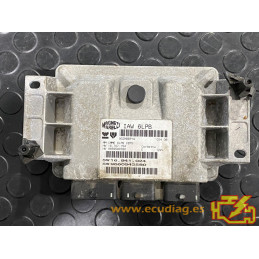 ECU MOTOR MAGNETI MARELLI IAW 6LPB HW 16.707.154 SW 16.841.024 PSA HW 9659580780 SW 9660942580 - CON INMOVILIZADOR ANULADO