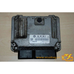 ECU BOSCH EDC17C46-2.5 0281016374 VOLKSWAGEN PASSAT VI (36) 2.0 TDI 103KW 140HP L4 16V CFFB 03L907309N 03L906018BF