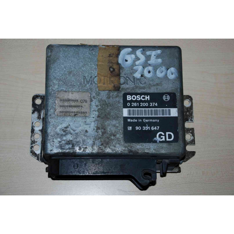 ECU MOTOR BOSCH M1.5 0261200374 OPEL 90351647