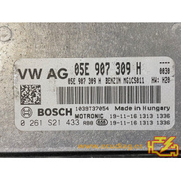 BOSCH MG1CS011 0261S21433 AUDI A3 III (8V) 1.5 TFSI 110KW 150CV DPCA 05E907309H SW 10SW049886 05E906018AS 9596