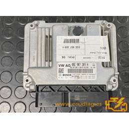 BOSCH MG1CS011 0261S21433 VOLKSWAGEN T-ROC I (A1) 1.5 TSI 110KW 150CV DPCA 05E907309H SW 10SW063918 05E906018CK 0863