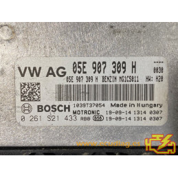 BOSCH MG1CS011 0261S21433 SKODA SCALA III (NW) 1.5 TSI 110KW 150CV DPCA 05E907309H SW 10SW050896 05E906018AQ 9662