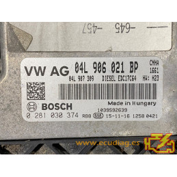 BOSCH EDC17C46-2.5 0281016402 AUDI A6 IV (4G) 2.0 TDI 140KW 190HP CNHA 04L907309 SW 10SW000891 04L906021BP 1661