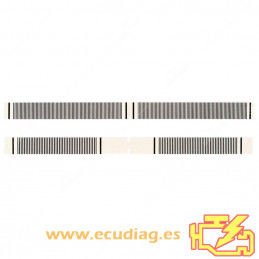 MINITOOLS SEPFLAT39 - FLATS DISPLAY CUADRO LANCIA DEDRA - 150x10mm / 96-165 PINS