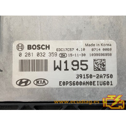 ECU MOTOR BOSCH EDC17C57-4.10 0281032359 KIA SOUL 39150-2A750