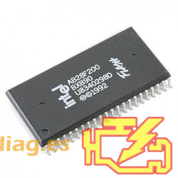 FLASH MEMORY INTEL AB28F200BXB90 2 Megabit (256Kb x 8 Bit / 128Kb x 16 Bit) SOP-44 - REFURBISHED