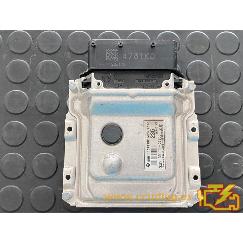 ECU MOTOR KEFICO ME17.9.11.1 9001140731KD KIA RIO III 1.2i 62KW 85CV 39111-03855