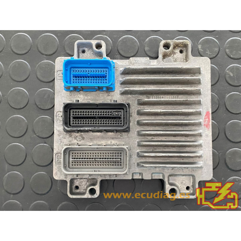 ENGINE ECU DELPHI ACDELCO E78 OPEL CORSA IV (D) 1.2i 85HP 55594571 ABP7 - VIRGIN