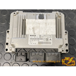 ECU BOSCH MED17.4 0261S04689 PEUGEOT 308 I 1.6i THP 150HP 9666104380 SW 10SW011755 9692360180 - WITH DISABLED IMMOBILIZER