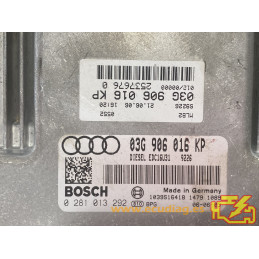 ECU MOTOR BOSCH EDC16U31-4.83 0281013292 AUDI A4 2.0 TDI 03G906016KP