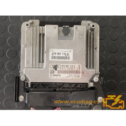 ENGINE ECU BOSCH MED17.5 0261201963 AUDI A5 1.8 TFSI 8K1907115 8T0907115A