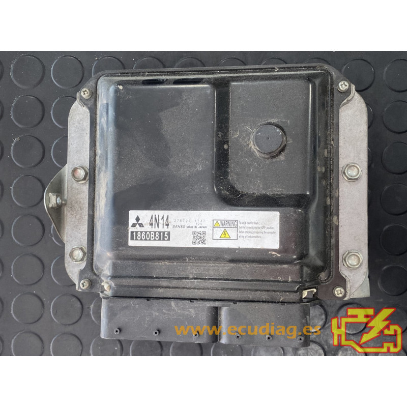 ECU MOTOR DENSO 275700-1737 MITSUBISHI OUTLANDER II 2.2 DI-D 1860B815 4N14