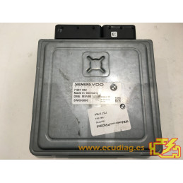 ECU MOTOR SIEMENS VDO DME MSV80 5WK90096 BMW E92 325i V 2.5i 220CV 7567362 / SW 7571764 - CA9QKMG7.DAT