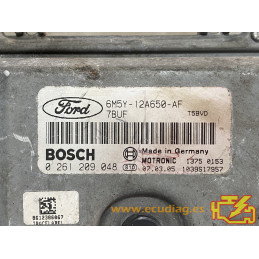 ECU MOTOR BOSCH ME9.0 0261209048 FORD FOCUS II ST 2.5T 6M5Y-12A650-AF