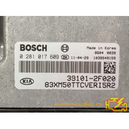 ECU MOTOR BOSCH EDC17CP14 0281017609 KIA SORENTO 2.2 CRDI 39101-2F020