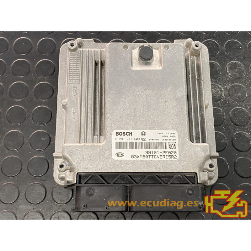 ECU MOTOR BOSCH EDC17CP14 0281017609 KIA SORENTO 2.2 CRDI 39101-2F020